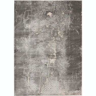 Kathy Ireland Ki35 Heritage KI353 Charcoal/Gray/Beige Area Rug - 8' x 10'5. View a larger version of this product image.