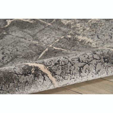 Kathy Ireland Ki35 Heritage KI353 Charcoal/Gray/Beige Area Rug - 8' x 10'5. View a larger version of this product image.