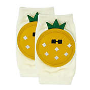 Wrapables Protective Baby Knee Pads for Crawling / Pineapple