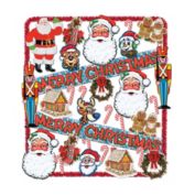 Beistle FR Christmas Trimorama - 32 Ct