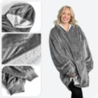 Alternate image 3 for Bare Home Wearable Sherpa Blanket