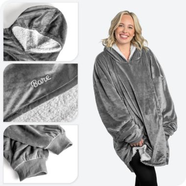 Bare Home Wearable Sherpa Blanket. View a larger version of this product image.
