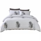 Alternate image 0 for Dolce Mela Home Decorative Duvet Cover Set, King Size 6 Piece Cotton Bedding, Lecce - Dolce Mela