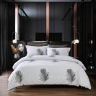 Alternate image 1 for Dolce Mela Home Decorative Duvet Cover Set, King Size 6 Piece Cotton Bedding, Lecce - Dolce Mela
