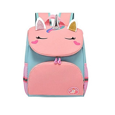 Children&#39;s 3D Waterproof Backpacks Unicorns -  Blue. View a larger version of this product image.