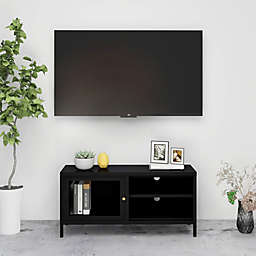 vidaXL TV Cabinet Black 35.4