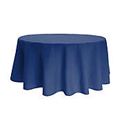 Fabric Textile Products, Inc. Round Tablecloth, 100% Polyester, 70" Round, Royal