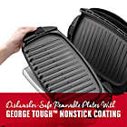 Alternate image 3 for George Foreman 5 Serving Removable Plate and Panini Grill in Red