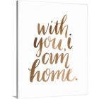 Alternate image 0 for Great Big Canvas "Loving You I"  Gold White Wrapped Canvas Print Wall Artwork