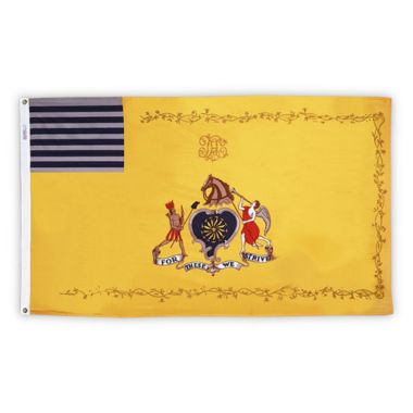 Annin Philadelphia Light Horse 3ft x 5ft Nylon Flag. View a larger version of this product image.
