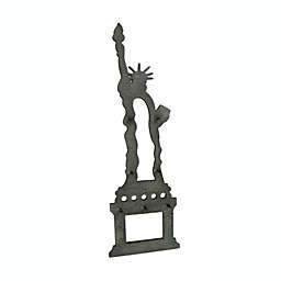 Zeckos Wooden Statue of Liberty Decorative Wall Hook Hanging