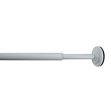 Versailles 1/2" Diameter Mini Tension Rod - 36x54", White. View a larger version of this product image.