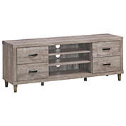 Slickblue 65 Inch TV Stand with Storage Shelves and 4 Drawers
