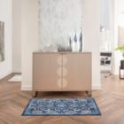 Alternate image 2 for Nourison Grafix GRF24 Indoor only Area Rug - Navy 2' x 4'