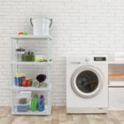 Alternate image 0 for Gracious Living 4-Shelf Ventilated Light Duty Storage Unit, White