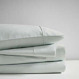 Beautyrest 60% Cotton x 40% Polester Sateen Cooling Sheet Sets with Huntsman Cooling chemical - Queen - Seafoam