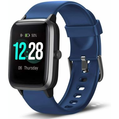 Letsfit Fitness Tracker Heart Rate Monitor Activity Tracker with 1.3 Inch Touch Screen for iPhone and - ID205L - Blue | Bed Bath & Beyond