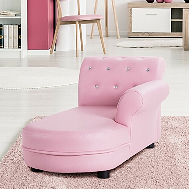 Costway Armrest Relax Chaise Lounge Kids Sofa. View a larger version of this product image.
