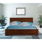 Alternate image 2 for Camden Isle Home Decorative Oxford Platform Bed, Walnut, Full