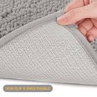 Alternate image 2 for Vicyak Chenille Bathroom Rug 20 inc*32 In，Grey
