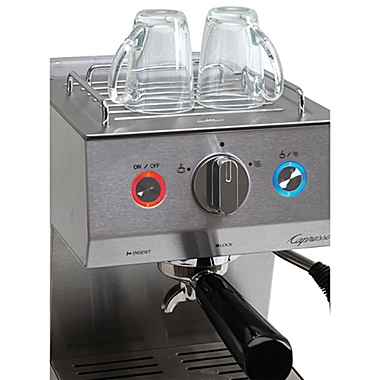 Capresso Cafe Select Espresso Maker - Silver. View a larger version of this product image.