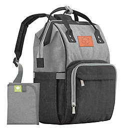 KeaBabies Original Diaper Backpack (Graphite)