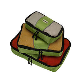 Rockland Packing Cubes - Set Of 3, Lime