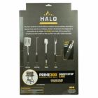 Alternate image 1 for Halo Pellet Grill Essentials Kit Spatula Tongs Pigs Tail And Fork Set HS-3012