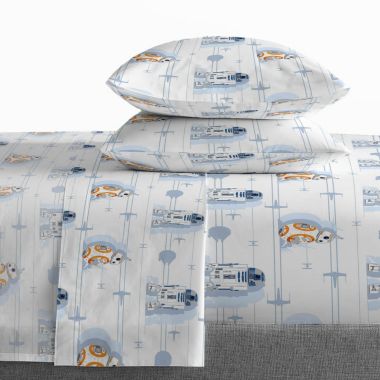Saturday Park Star Wars Droids Sheet Set. View a larger version of this product image.