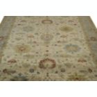 Alternate image 2 for Beige & Light Blue Floral 12X15 Osh Chobi Peshawar Oriental Rug