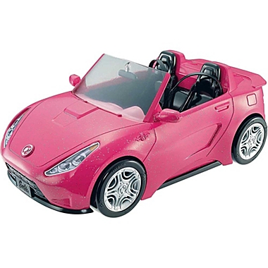 Barbie Glam Convertible, Pink/Black. View a larger version of this product image.