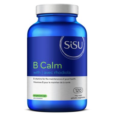 Sisu - B Calm & Rhodiola 120 Vcaps. View a larger version of this product image.