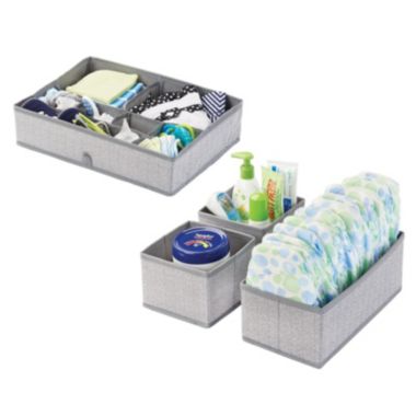 mDesign Fabric Drawer and Closet Storage Organizer, Set of 8. View a larger version of this product image.