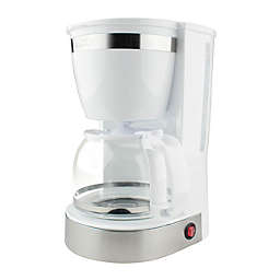 Brentwood 10 Cup 800 Watt Coffee Maker in White