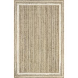 nuLOOM Rikki Coastal Braided Jute Area Rug