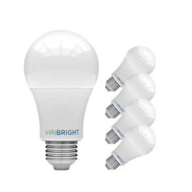 Zegevieren interferentie Invloedrijk Viribright 100-Watt Equivalent A19 E26 Standard Base 2700K Warm White LED  Light Bulb (4-Pack) | Bed Bath & Beyond