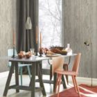 Alternate image 3 for Roommates Decor Modern Mushroom Wood Peel & Stick Wallpaper - Gray