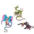 Alternate image 0 for Gallerie II Mystical Dragon Ornament Set of 3