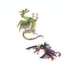 Alternate image 1 for Gallerie II Mystical Dragon Ornament Set of 3