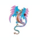 Alternate image 2 for Gallerie II Mystical Dragon Ornament Set of 3