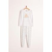 Babycottons Premium Peruvian Pima cotton Bears Snug fit Long sleeve & Pant pajama set for infant