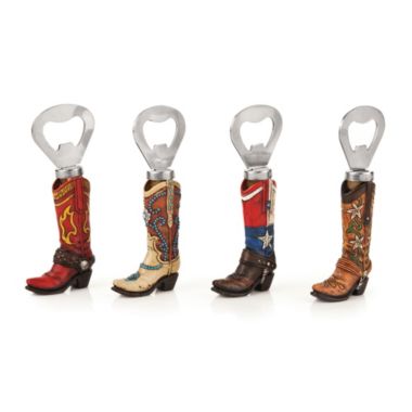 Cowboy Boot Bottle Openers by Foster & Rye(TM). View a larger version of this product image.
