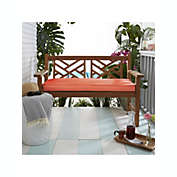 Pier 1 Sunbrella Bench Cushion 55" x 18" 2" in Canvas M 5000820