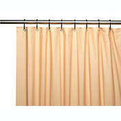 Kate Aurora Hotel Heavy Duty 10 Gauge Vinyl Shower Curtain Liners - Peach 72" x 72" Standard Shower Curtain LIner