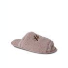 Alternate image 1 for Dearfoams Womens Louise Slide with Extended Vamp and Scrunchie