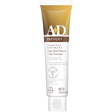 A+D 1.5 Oz Tube Original Diaper Rash Moisturizer Ointment. View a larger version of this product image.