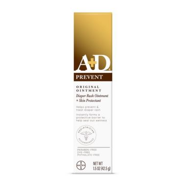 A+D 1.5 Oz Tube Original Diaper Rash Moisturizer Ointment. View a larger version of this product image.