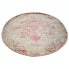 Alternate image 1 for Distressed Floral Modern 6X6 Hand-Loomed Round Rug