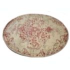Alternate image 2 for Distressed Floral Modern 6X6 Hand-Loomed Round Rug