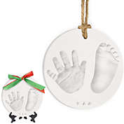 KeaBabies All-in-1 Baby Hand and Footprint Ornament Kit, Large 6.2&quot; Baby Keepsake Kit, Baby Handprint Kit (Multi-Colored)